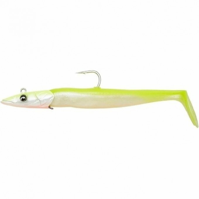 Приманка SAVAGE GEAR Sandeel V2 12см 22г Sinking Lemon Back 2+1 72492 Приманка SAVAGE GEAR Sandeel V2 12см 22г Sinking Lemon Back 2+1 72492