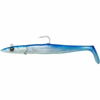 Приманка SAVAGE GEAR Sandeel V2 15.5см 46г Sinking Blue Pearl Silver 2+1