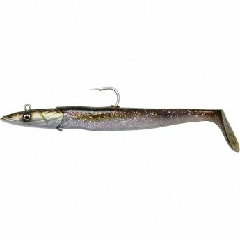 Приманка SAVAGE GEAR Sandeel V2 15.5см 46г Sinking Green Silver 2+1