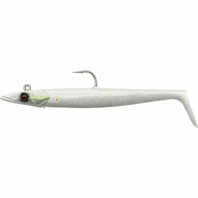 Приманка SAVAGE GEAR Sandeel V2 15.5см 46г Sinking White Pearl Silver 2+1 72502 Приманка SAVAGE GEAR Sandeel V2 15.5см 46г Sinking White Pearl Silver 2+1 72502