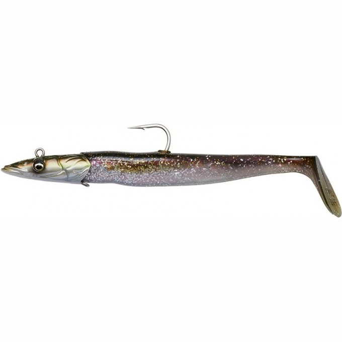 Приманка SAVAGE GEAR Sandeel V2 21.5см 140г Green Silver 2+1 74188 Приманка SAVAGE GEAR Sandeel V2 21.5см 140г Green Silver 2+1 74188