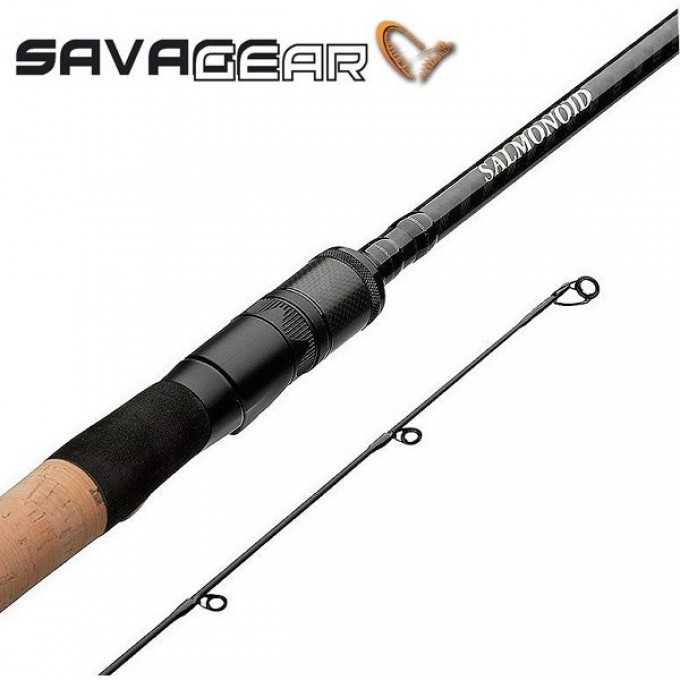 Спиннинг SAVAGE GEAR Salmonoid 8'1" 246cm 7-23g - 2sec 71882 Спиннинг SAVAGE GEAR Salmonoid 8'1" 246cm 7-23g - 2sec 71882