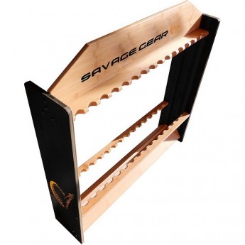 Стойка для удилищ SAVAGE GEAR Wooden 24 Rod Stand