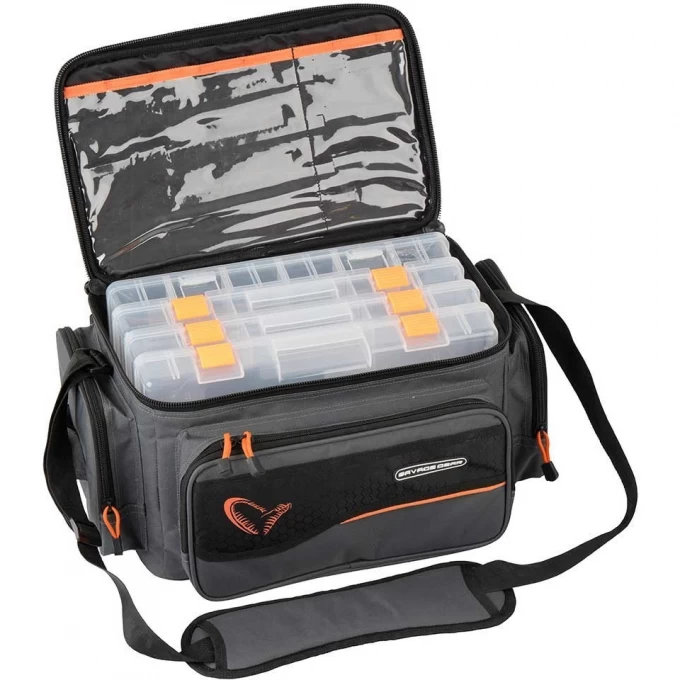 Сумка SAVAGE GEAR System Box Bag S 3 Boxes & PP Bags (15x36x23cm) 54775 Сумка SAVAGE GEAR System Box Bag S 3 Boxes & PP Bags (15x36x23cm) 54775
