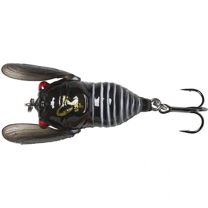 Воблер SAVAGE GEAR 3D Cicada 3.3cm 3.5g F Black 61987 Воблер SAVAGE GEAR 3D Cicada 3.3cm 3.5g F Black 61987
