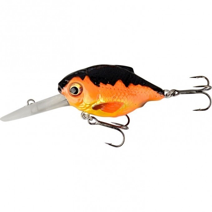 Воблер SAVAGE GEAR 3D Crucian Crank 34 3.4cm 3g F SR 04-Black & Orange 53767