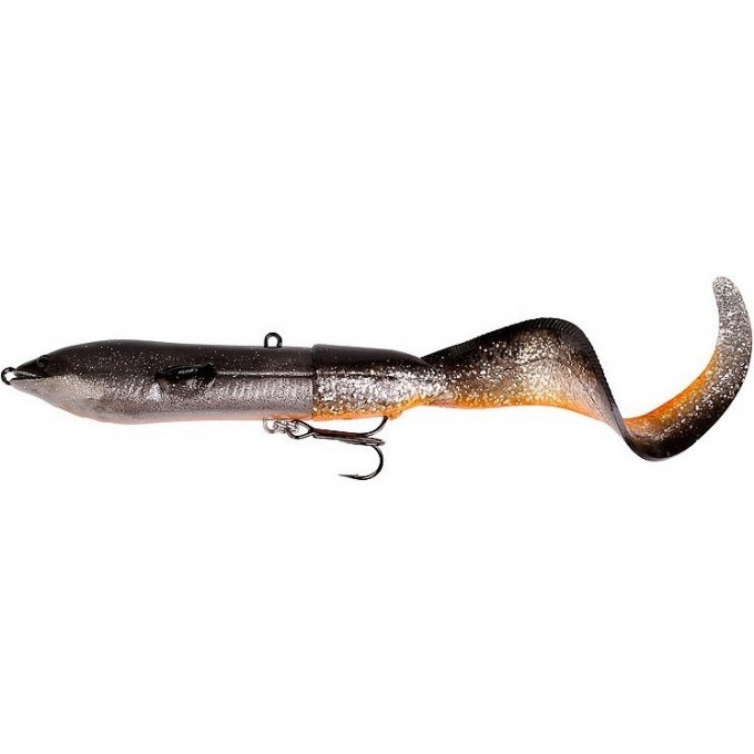 Воблер SAVAGE GEAR 3D Hard Eel Tail Bait 17cm 40g SS 01-Dirty Silver 48536 Воблер SAVAGE GEAR 3D Hard Eel Tail Bait 17cm 40g SS 01-Dirty Silver 48536