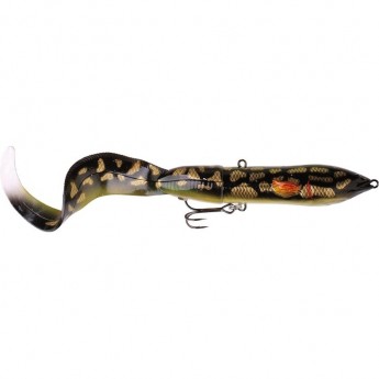 Воблер SAVAGE GEAR 3D Hard Eel Tail Bait 25 Motor Oil