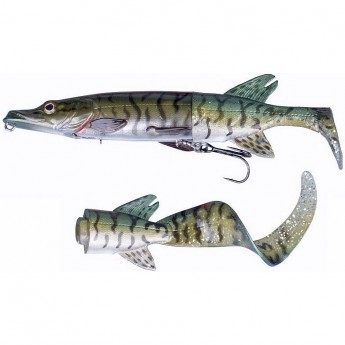 Воблер SAVAGE GEAR 3D Hybrid Pike 25cm 130g SS 07-Green Silver Pike