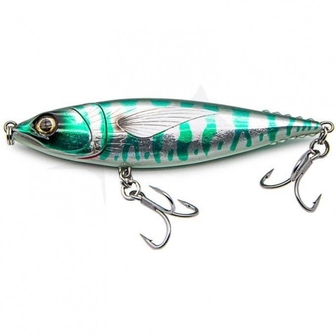 Воблер SAVAGE GEAR 3D Mack Stick 17см 88г Sinking Green Tiger 71721 Воблер SAVAGE GEAR 3D Mack Stick 17см 88г Sinking Green Tiger 71721