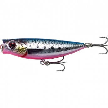 Воблер SAVAGE GEAR 3D Minnow Pop Walker 8cm 14g F Pink Belly Sardine PHP