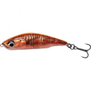 Воблер SAVAGE GEAR 3D Sticklebait Pencil 5.5см 7г Sinking Fluo Orange Copper