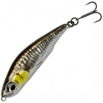 Воблер SAVAGE GEAR 3D Sticklebait Pencil 6.5см 10.5г Sinking Ayu Green Silver