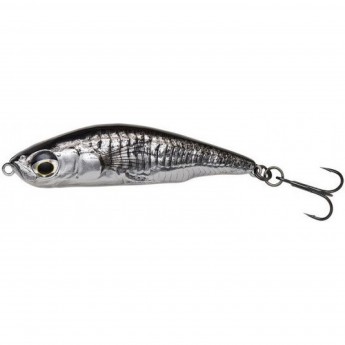 Воблер SAVAGE GEAR 3D Sticklebait Pencil 6.5см 10.5г Sinking Black Silver