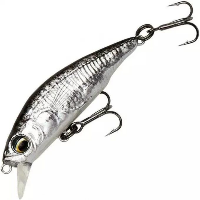 Воблер SAVAGE GEAR 3D Sticklebait Twitch 65 S Black Silver 72320