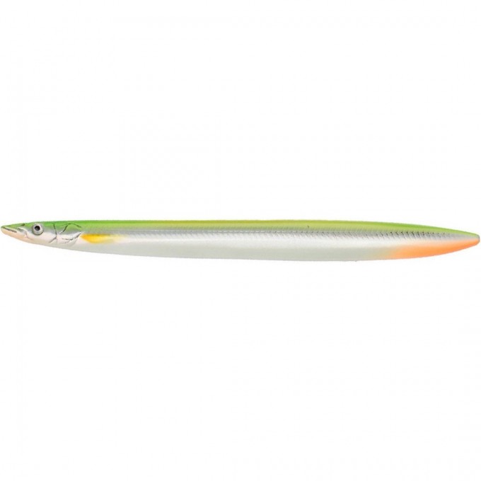 Воблер SAVAGE GEAR Line Thru Sandeel 125mm 19g 05-YG Silver 55754 Воблер SAVAGE GEAR Line Thru Sandeel 125mm 19g 05-YG Silver 55754
