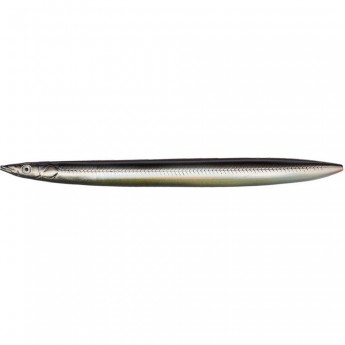Воблер SAVAGE GEAR Line Thru Sandeel 150mm 27g 04-Black Silver Воблер SAVAGE GEAR Line Thru Sandeel 150mm 27g 04-Black Silver