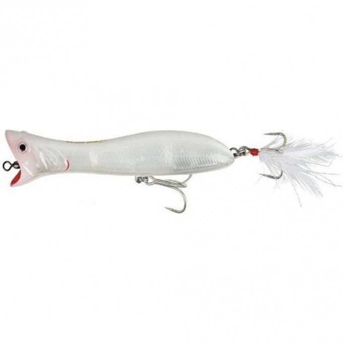 Воблер SAVAGE GEAR Panic Popper 135 13.5cm 38g 03-White Flash 54981 Воблер SAVAGE GEAR Panic Popper 135 13.5cm 38g 03-White Flash 54981