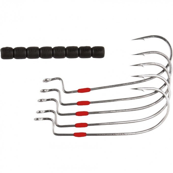 Крючки SAVAGE GEAR Slug Offset L 5/0 Salt 5pcs 43774 Крючки SAVAGE GEAR Slug Offset L 5/0 Salt 5pcs 43774